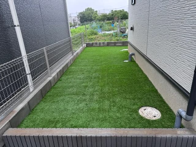 船橋市 S様邸の人工芝施工事例