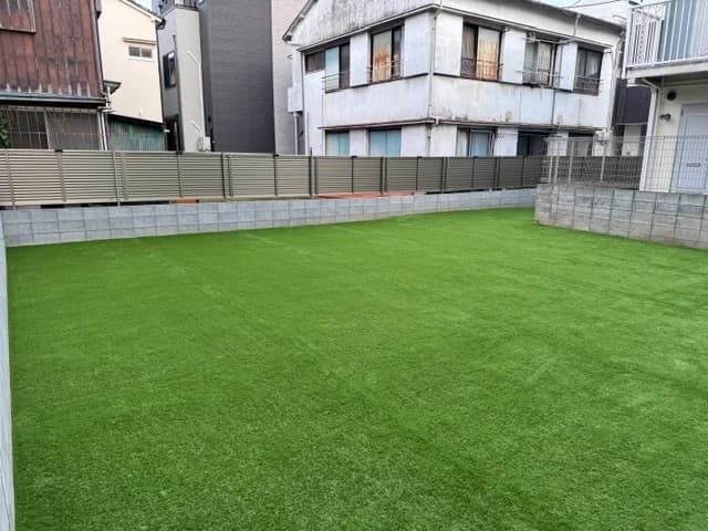 板橋区 E様邸の人工芝施工事例
