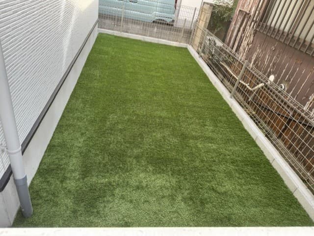 練馬区 O様邸の人工芝施工事例